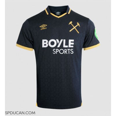 Muški Nogometni Dres West Ham United Lucas Paqueta #10 Rezervni 2025-26 Kratak Rukav Muški Nogometni Dres West Ham United Lucas Paqueta #10 Rezervni 2025-26 Kratak Rukav